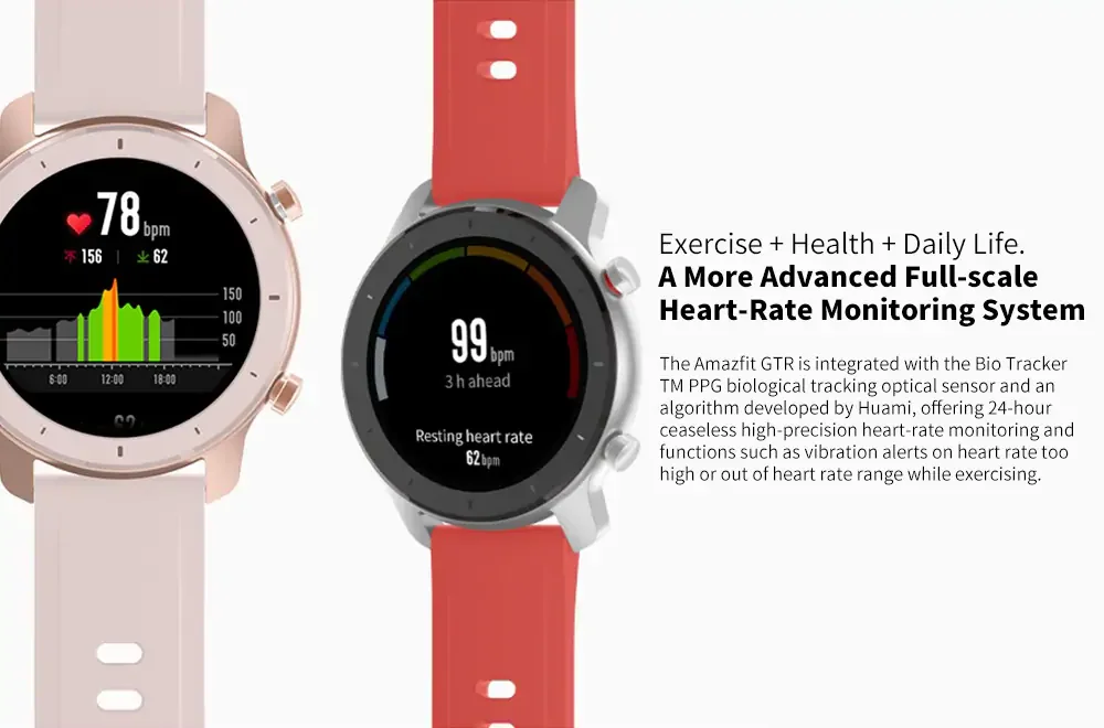 Глобальная версия Amazfit GTR 42 мм Смарт-часы 5ATM Smartwatch 12 дней батарея gps управление музыкой для Xiaomi Android IOS