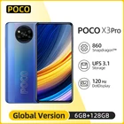 Смартфон POCO X3 Pro в наличии, глобальная версия дюйма, Snapdragon 860, 120 Гц, NFC, четыре камеры с искусственным интеллектом, 5160 мА  ч, зарядка 33 Вт