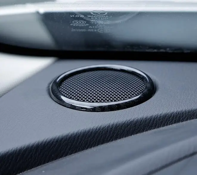 

Car inner Door Audio Speaker Loudspeaker Trim Cover Sticker For Mazda CX3 CX-3 2016 2017 2018 Accessories Accessory Car Styling
