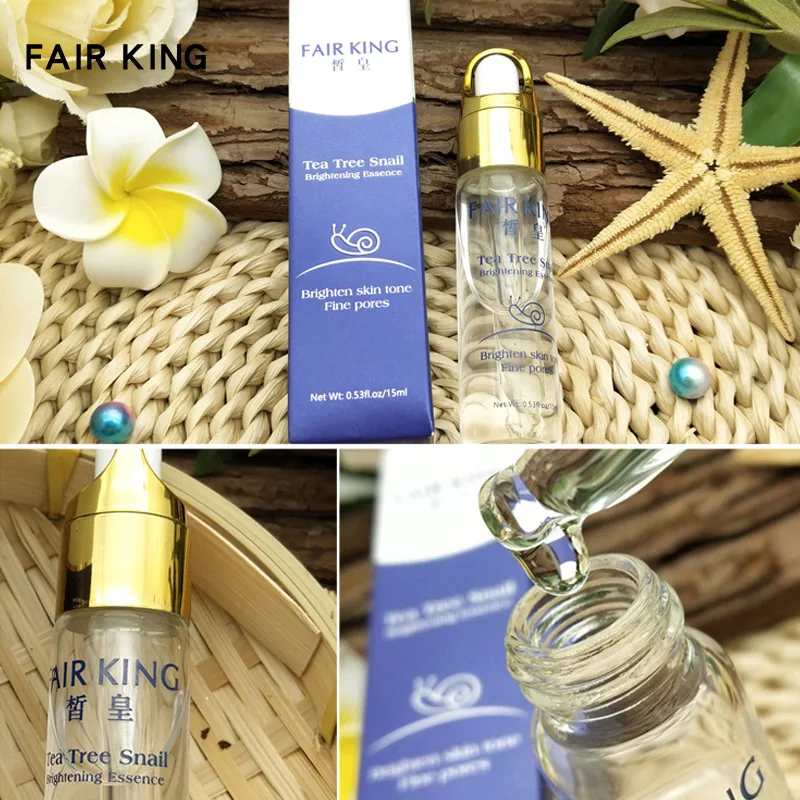 

Anti Aging Snail Serum Facial Essence Hyaluronic Acid Whitening Cream For Face