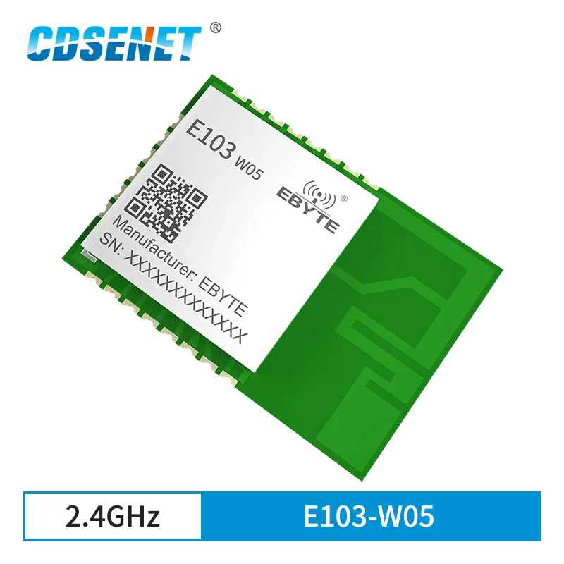 

W600 WiFi to Serial Port Wireless Module 2.4GHz 100mW 20dBm PCB Antenna E103-W05 Low Power Consumption with PCB Antenna