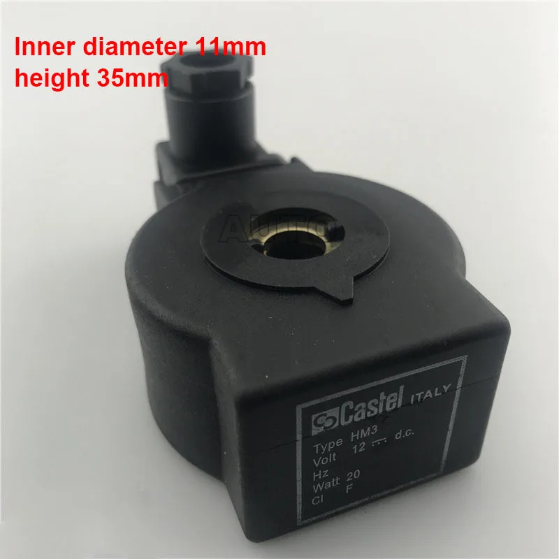 Катушка соленоидного клапана Castel HM3 12 В 24 постоянного тока Италия 20 Вт |