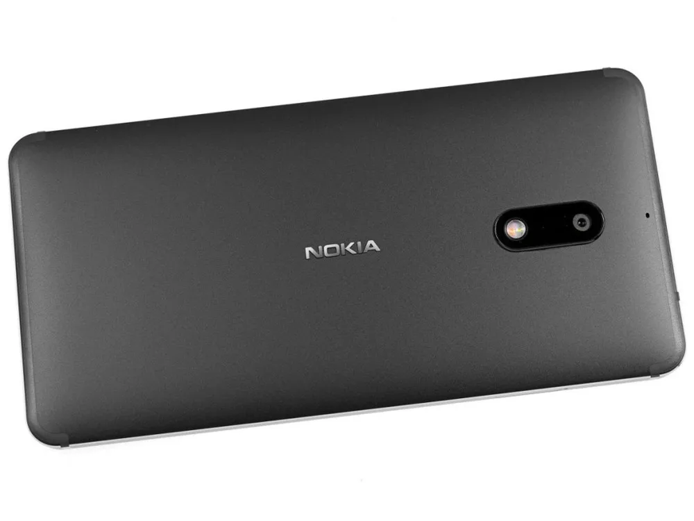 Мобильный телефон Nokia 6 Dual SIM Android Snapdragon 430 4 Гб ОЗУ 64 Гб ПЗУ Восьмиядерный отпечаток пальца 5," 1080 P 4G LTE разблокированный мобильный телефон