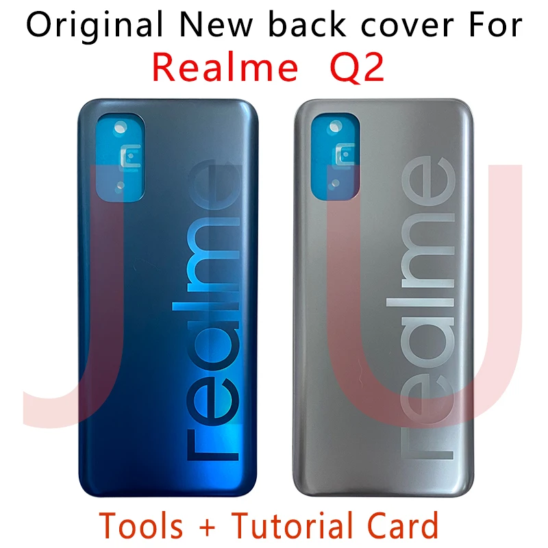 

For OPPO Realme Q2 Battery Back Cover plastic Housing Replacement Parts for Oppo Realme q2 Back Battery Cover RMX2117