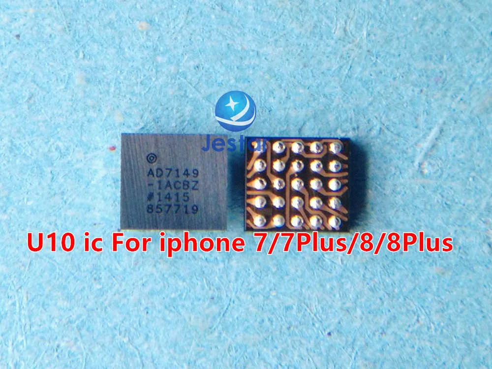 10 шт. AD7149 микросхема отпечатков пальцев U10 для iPhone 7 7P 8 8plus HTU1 D2 кабель|ic chip|chip ic |