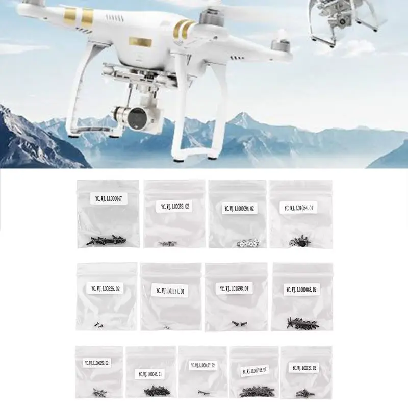 

Original New Mavic 2 Aircraft Screw Pack Drone Body Srews Set for Mavic 2 Pro/Zoom Repair Replacement Parts Accessories