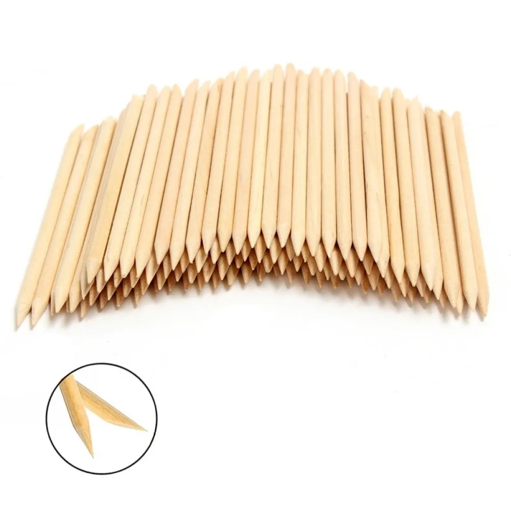 

20pcs Feet Nail Art Manicure Tools Wood Stick 11.5cm Multifunctional Wooden Sticks Cuticle Pusher Pedicure Nail Manicure Tools