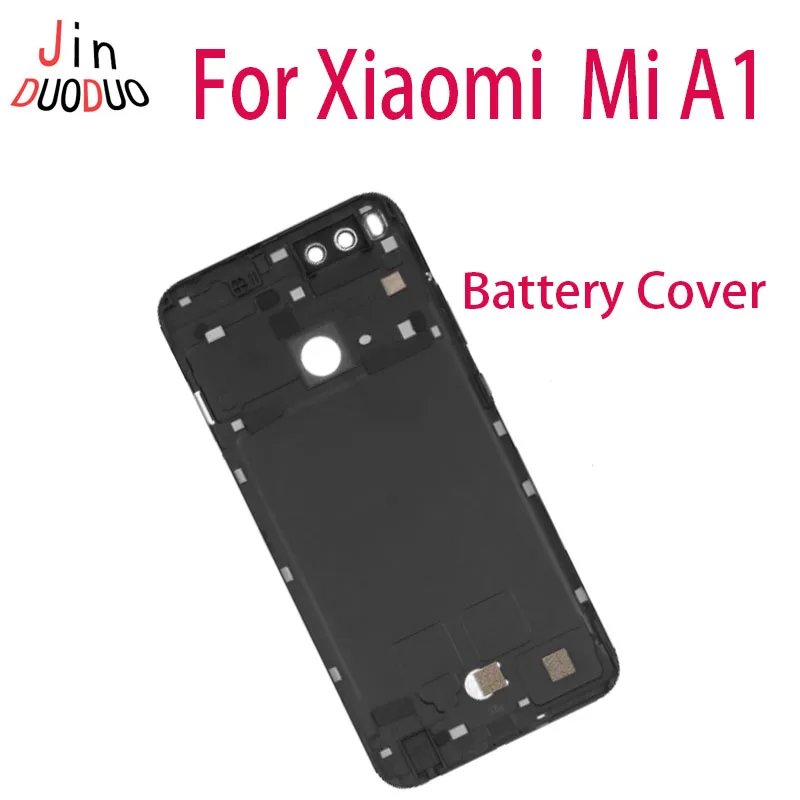 

For Xiaomi Mi A1 A1 Back cover Rear Door Back Housing Case Cover For Xiaomi Mi 5X A1 Battery Cover Replacement Black