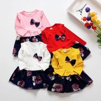 girls long sleeved korean style cute lady princess dress kids dresses for girls 2 year old baby girl clothes korean baby clothes