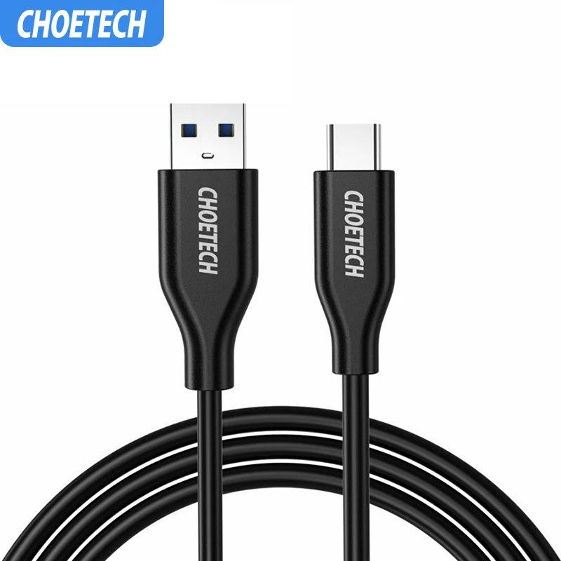 CHOETECH 5 Гбит/с USB 3 0 Тип C кабель быстрой зарядки type для синхронизации данных samsung S10 S9