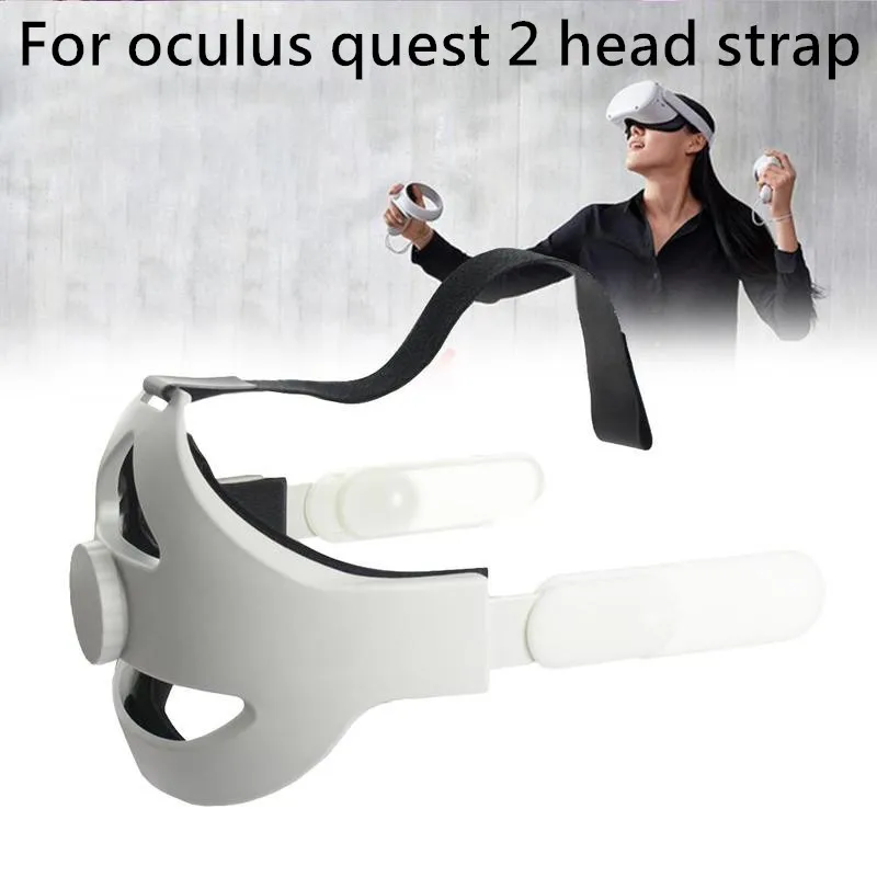 

Adjustable For Oculus Quest 2 Head Strap VR elite Comfort improve Supporting Virtual Reality For quest 2 strap Halo Strap