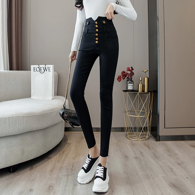 Cheap wholesale 2021 spring  autumn new fashion casual Popular long women Pants woman female OL  trousers women At903