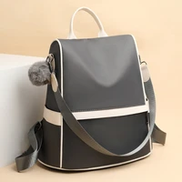 luxury designer backpack purse for women school book bags for girls rucksack gray travel anti theft backpack crossbody bag
