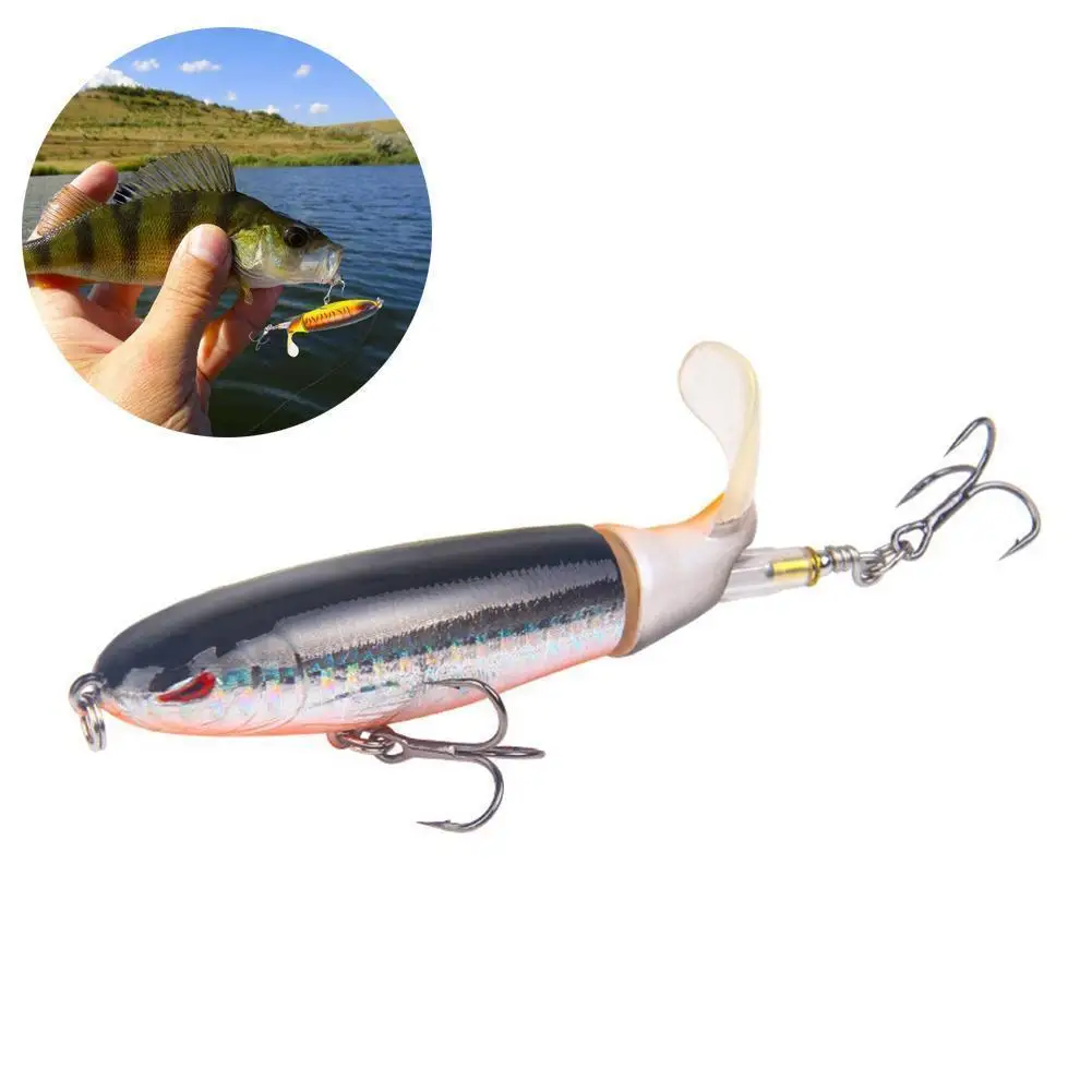 Приманка для рыбы пропеллер трактор рыболовная приманка Topwater Whopper Plopper 13 г/9 см