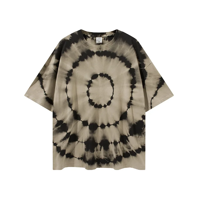 

BETHRIVED 2021SS Tie-dye t shirts oversized t shirt best seller summer mens t shirts men clothing high street woman tshirts 1141