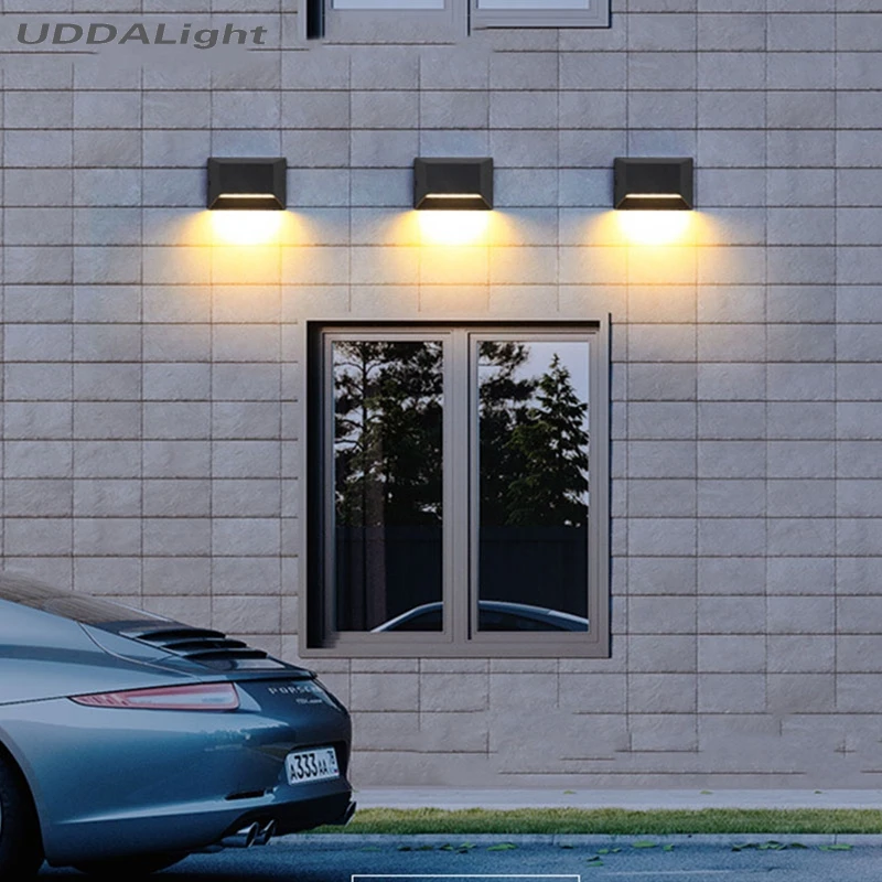 Настенный светильник s для дома на открытом воздухе 5 Вт настенный крыльца SMD