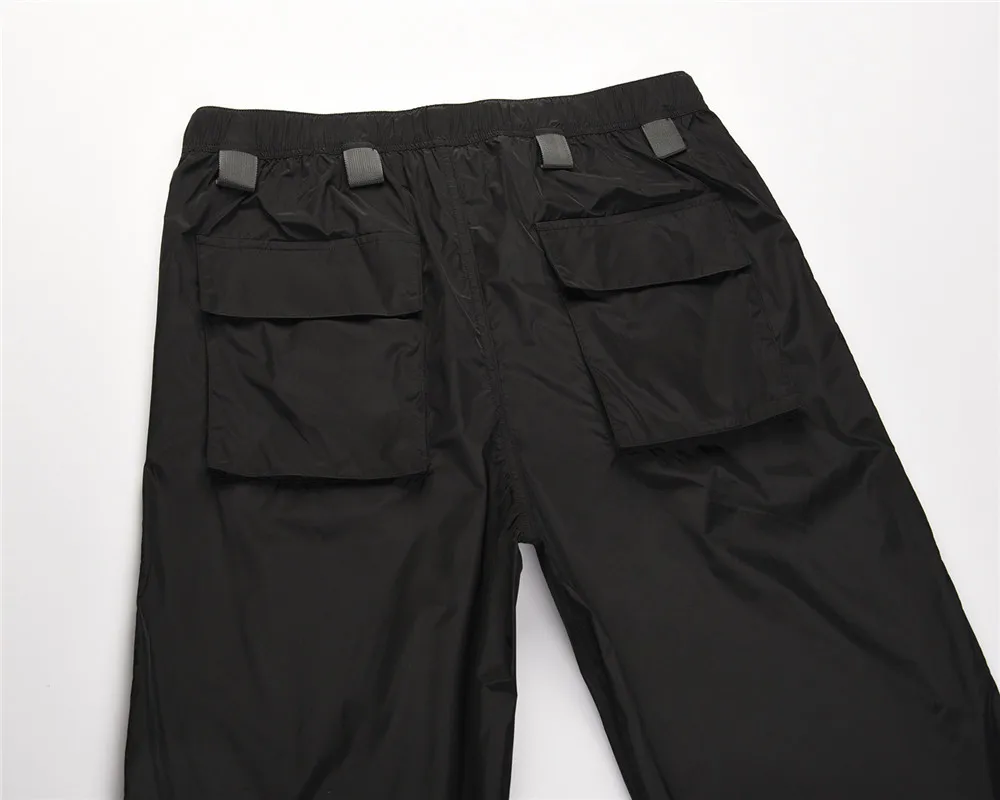 

With A Belt Functional Style Straight Pants Mens High Street Fashion Brand Drawstring Leggings Fashion Pants Hip Hop Cargo Pants