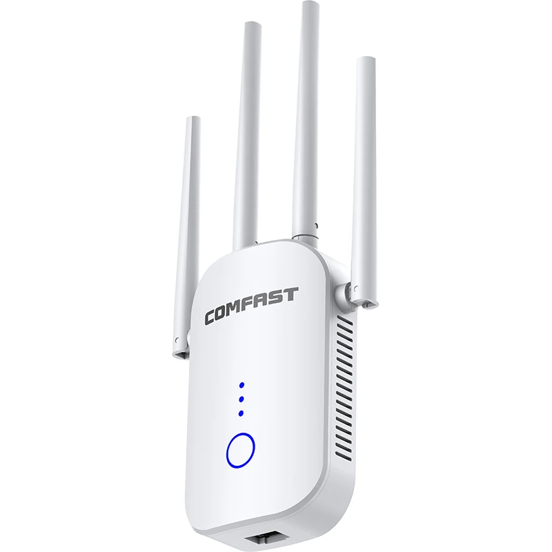 Wifi удлинитель двухдиапазонный 1200 Мбит/с Comfast CF-WR758AC Высокая Антенна беспроводная 2