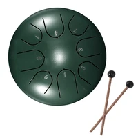 steel tongue drum 6 inch steel tongue drum 8 tune hand pan drum tank drum 2021 with sticks carrying bag percussion instruments