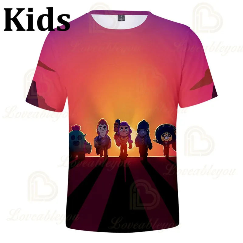 

Shoot hero Nita Children's 3D Print T-shirt Clothing New T Shirt Star Women Kids Leon Tops 2020 Shirt Boys Girls