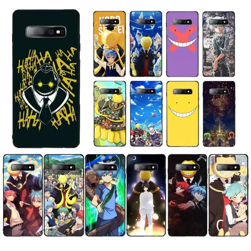 

MaiYaCa Assassination Classroom Phone Case for Samsung S10 21 20 9 8 plus lite S20 UlTRA 7edge