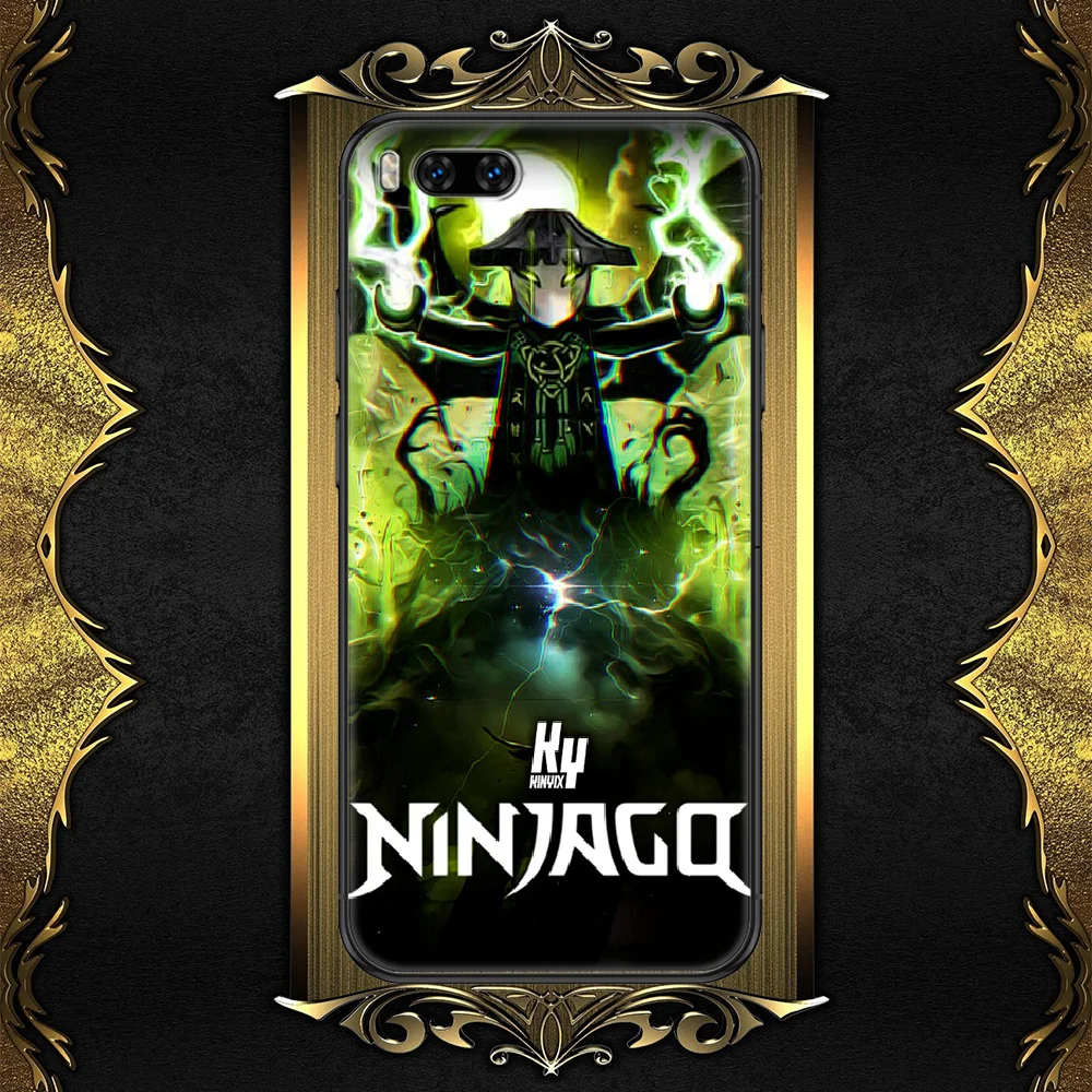 

LEGOS ninjagoes cartoon movie Phone Case Cover Hull For iphone 5 5s se 2 6 6s 7 8 12 mini plus X XS XR 11 PRO MAX black silicone