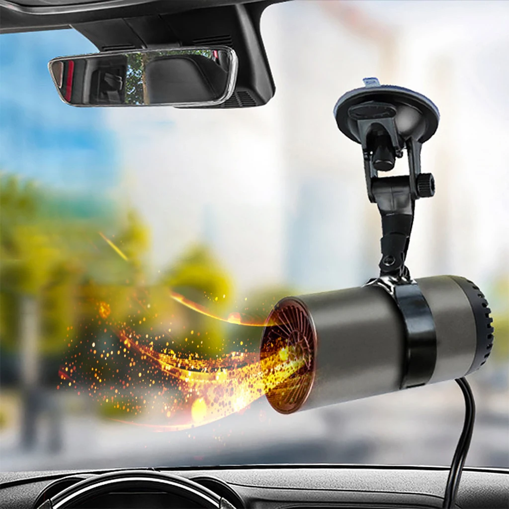 

Автомобильный обогреватель места, дефростер, дефоггер ветрового стекла 2 в 1, подходит для всех автомобилей