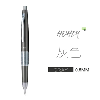 Одна штука Pentel P1035 Kerry механический карандаш металлический корпус 0,5 мм 4 цвета ручка для подписи офисные и школьные принадлежности - Цвет: Grey