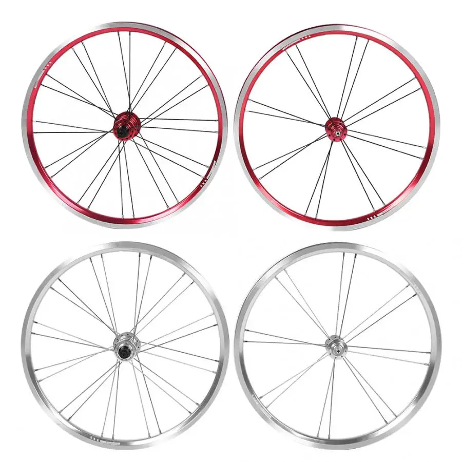 Комплект велосипедных колес сверхлегкий алюминиевый сплав спереди 2 сзади 4