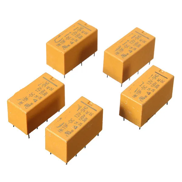 2 шт. реле для телефона HK19F 3V 5V 9V 12V 24V 8PIN | Строительство и ремонт