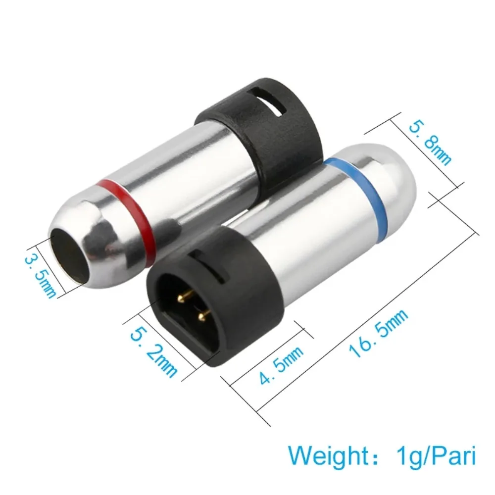 Штыри для наушников с аудиоразъемом 2 штырьковых разъема IE8 IE80 IE8I улучшенный