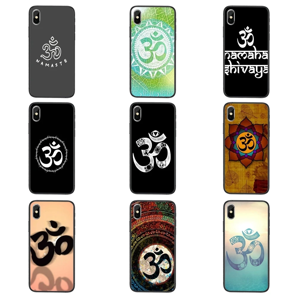 Amazon для Redmi Note 10 9 9S 9T 8 8T 7 6 5 5A 4 Pro Max 4G 5G Aum Om Yoga Black Cell Cover Art Back Soft | Мобильные телефоны и