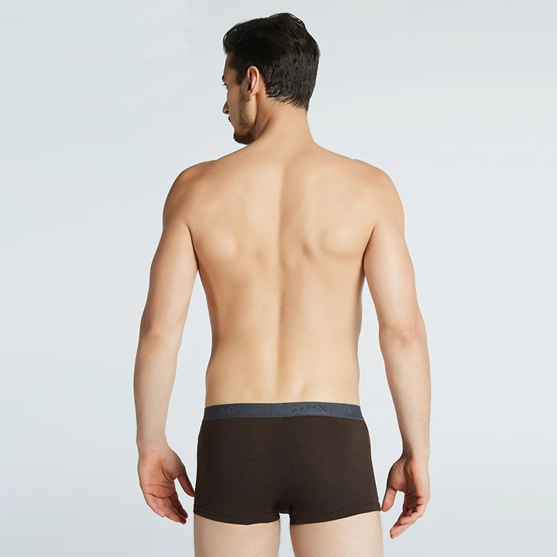 5 шт./лот мужские трусы-боксеры нижнее белье сексуальное мужское короткое