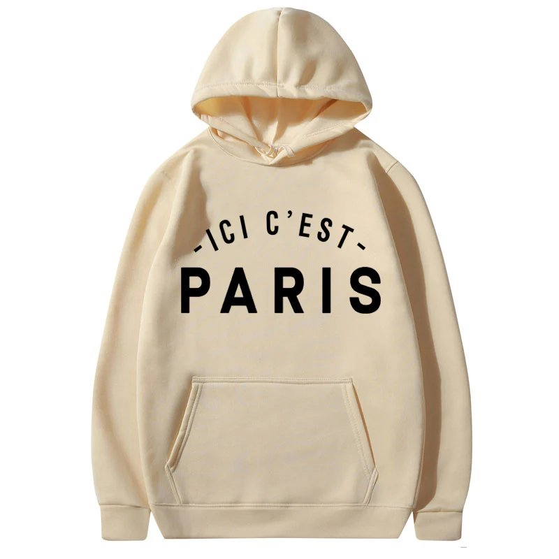 2012 New Lionel Messi Ici Cɾst Paris Print Hoodie Sweatshirt Men's And Women's Clothing Unisex Sportswear Hooded Pullover |