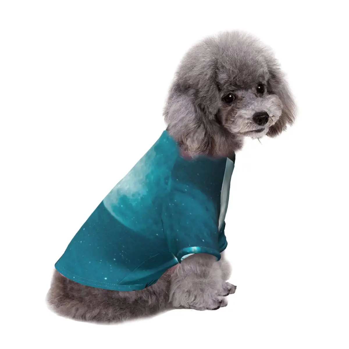 

Christmas Elk Pet Dog Clothes Mysterious For Small Medium Pets Printed Puppy Outfit French Bulldog Chihuahua Dogs T Shirt