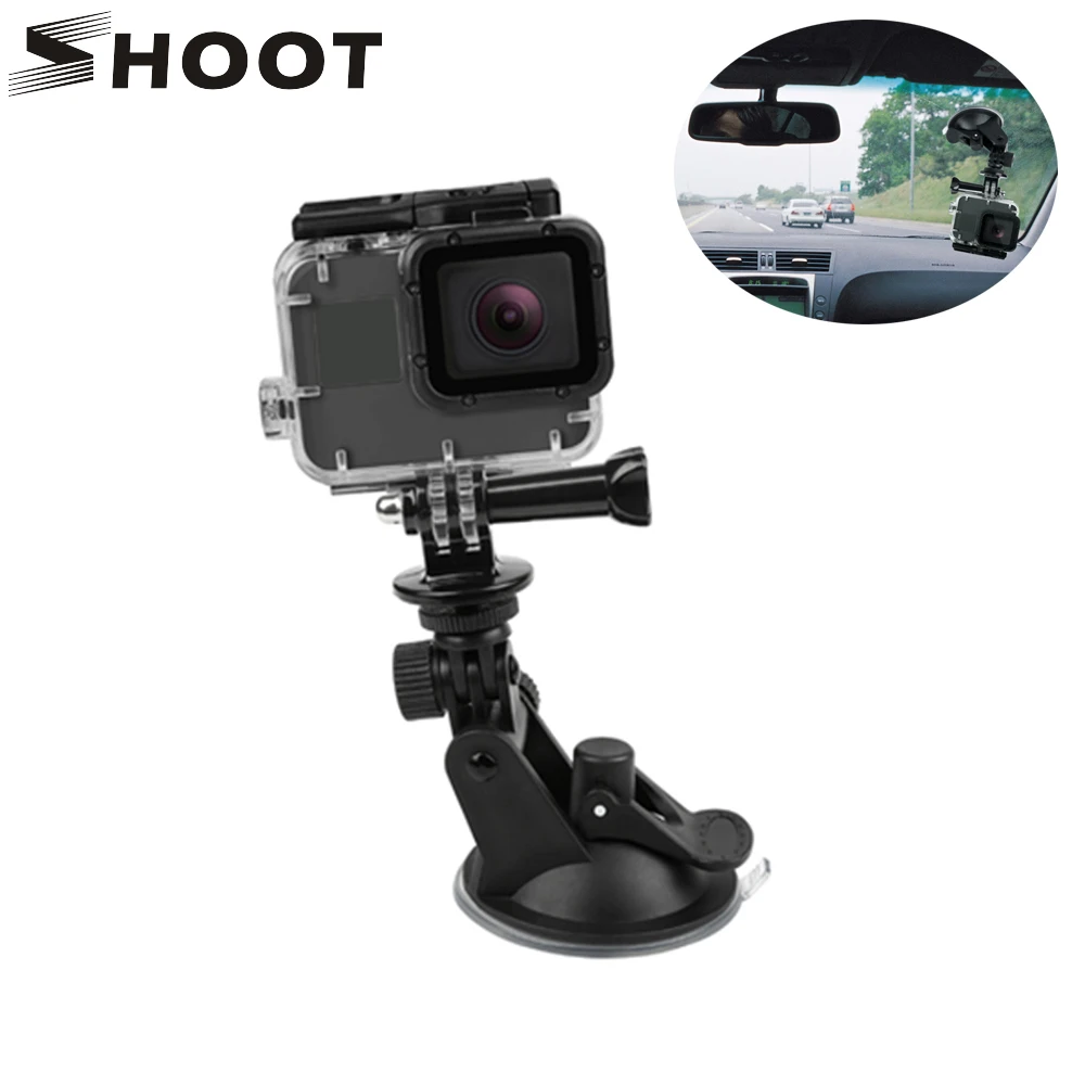 Присоска для экшн камеры GoPro Hero 7 5 6 4 Sony SJCAM SJ7 Yi 4K H9 Go Pro 7|Чехлы экшн-камер| |