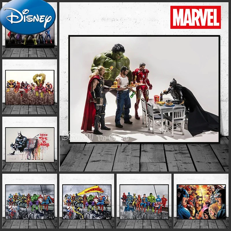 

5d алмазная живопись «сделай сам», набор мозаики из фильма Marvel «мстители», квадратная/круглая Алмазная вышивка Капитан Америка, Железный чел...