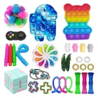 Игрушки-антистресс для взрослых и девочек, мраморный набор для снятия стресса, игрушки антистресс