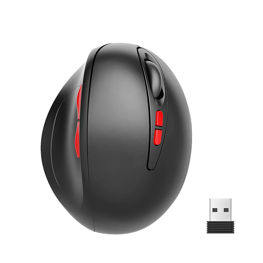 Беспроводная мышь HXSJ T33 2 4G эргономичный дизайн оптическая USB приемник 4 кнопки 2400 точек/дюйм мыши для