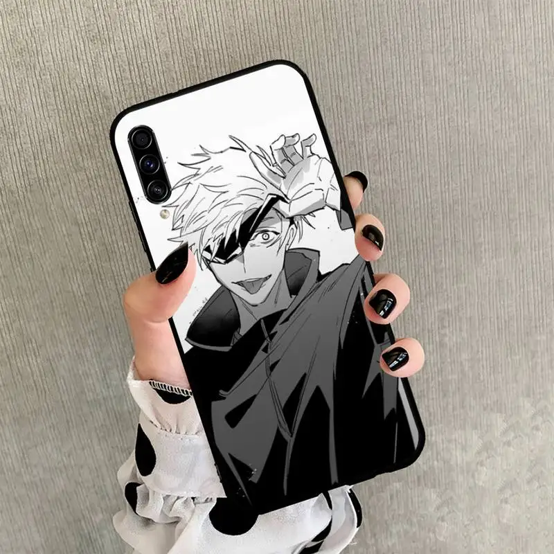 

Japanese Anime Jujutsu Kaisen Phone Case For Samsung A31 A70 A20E S10 E S20 Plus Note 9 20