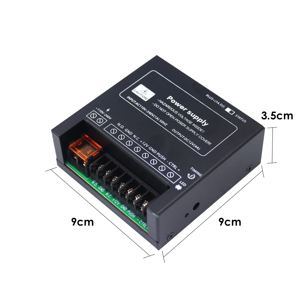DC 12V система контроля допуска к двери переключатель питания 4A / AC 110 ~ 240V RFID доступа