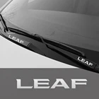Металлическая Эмблема, автомобильные декоративные наклейки, светоотражающие наклейки на автомобильные стеклоочистители для Nissan Leaf Qashqai j10 j11 x Trail t32 t31 Tiida Juke