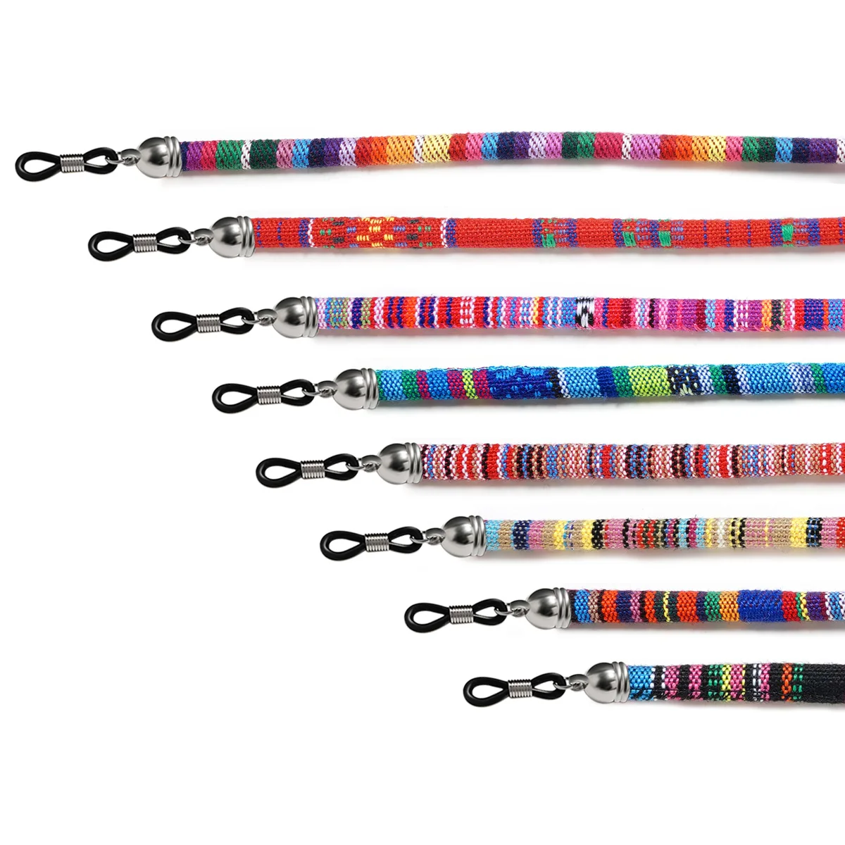 Веревка для очков в богемном стиле толщиной 6 мм с принтом персонализированные