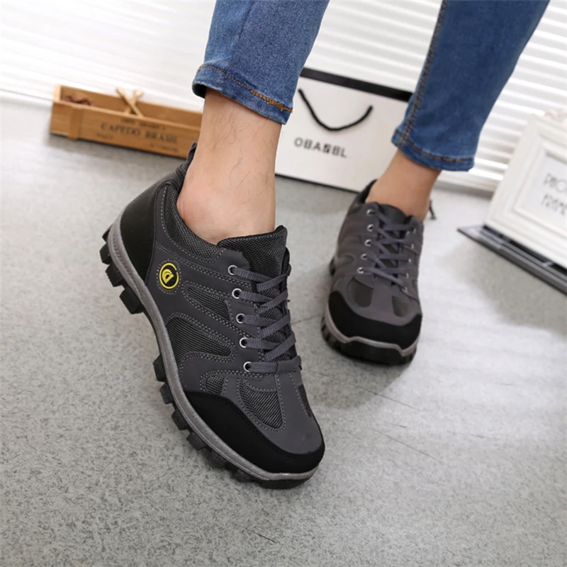 Мужские треккинговые кроссовки водонепроницаемые дышащие для активного отдыха