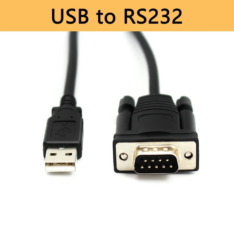 USB в RS232 последовательный порт адаптер мужской кабель 9 Pin конвертер COM