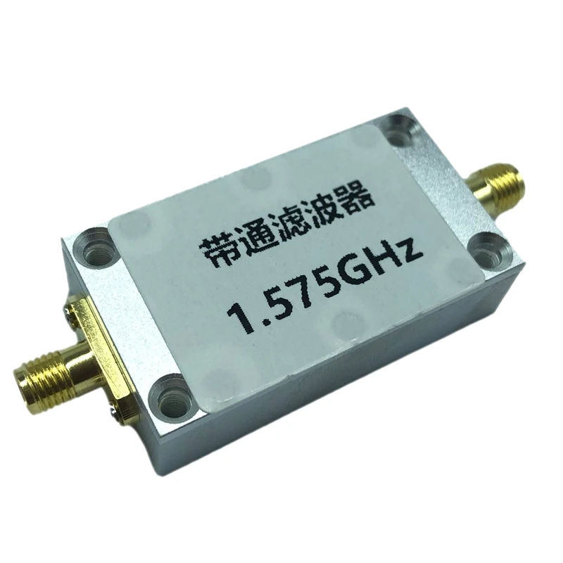 

Полосный фильтр 1,575 ГГц для GPS, спутникового позиционирования поверхности, акустической волны, интерфейс SMA