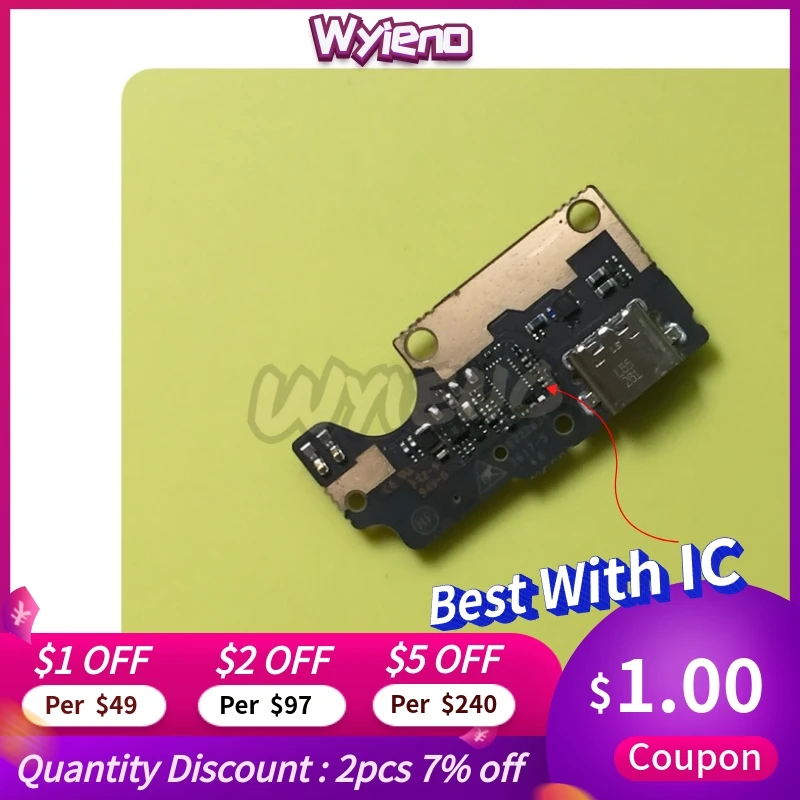 

Wyieno Charging Port Board For ZTE A2017 A2017G Micro USB Charger Connector Flex Cable Tracking