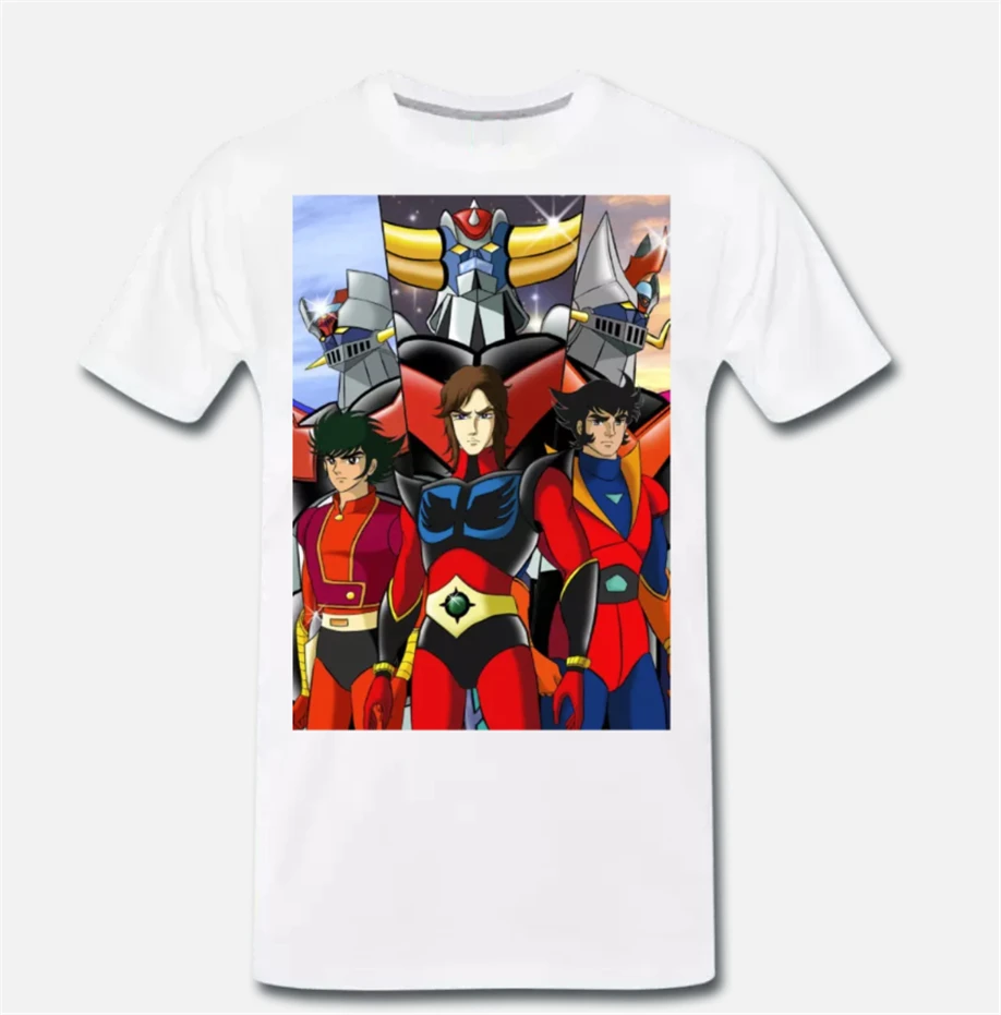 Футболка Maglia Piloti Goldrake Grendizer Ufo робот Мазинга З Гранде на заказ печатная