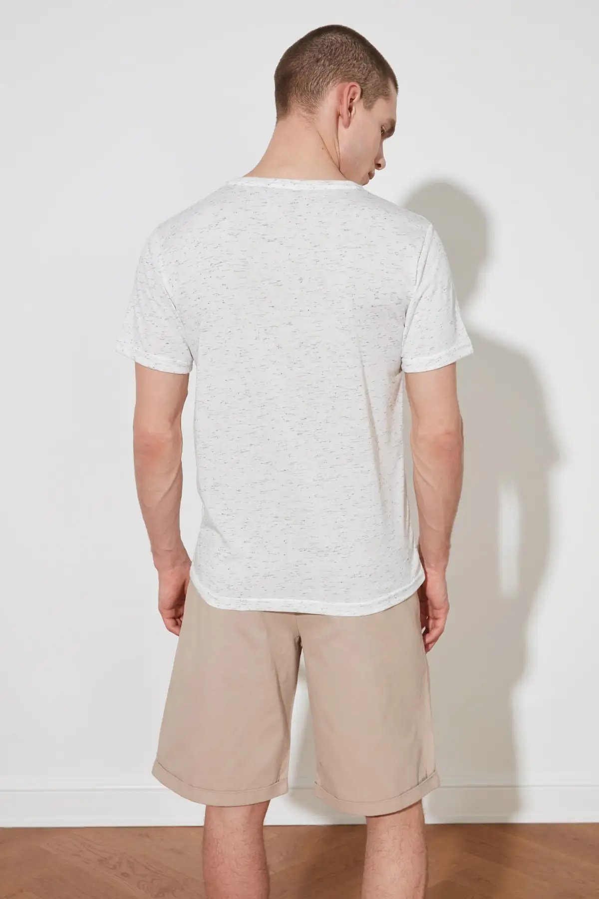 

Trendyol Male Printed T-Shirt TMNSS20TS1042 Men 'S Clothing Fashion 2021 Summer Spring Men 'S Top T-Shirts