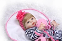 22 full body waterproof reborn girl newborn realistic baby doll silicone gifts dolls for girls kids toys for girls